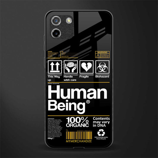 human being label phone cover for realme c11