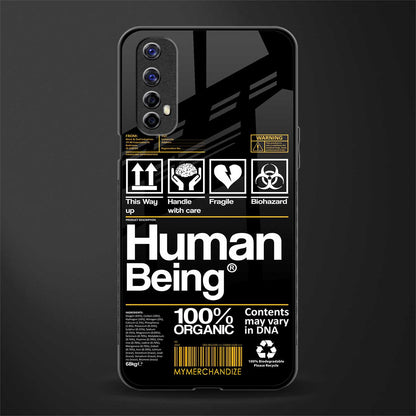 human being label phone cover for realme narzo 20 pro