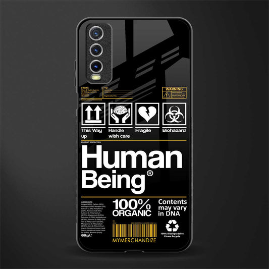 human being label phone cover for vivo y20