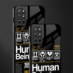 human being label phone cover for oneplus 8t