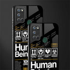 human being label phone cover for realme 7i