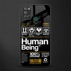human being label phone cover for realme 7i