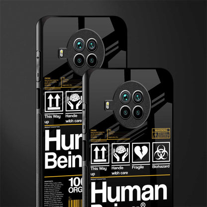 human being label phone cover for mi 10i