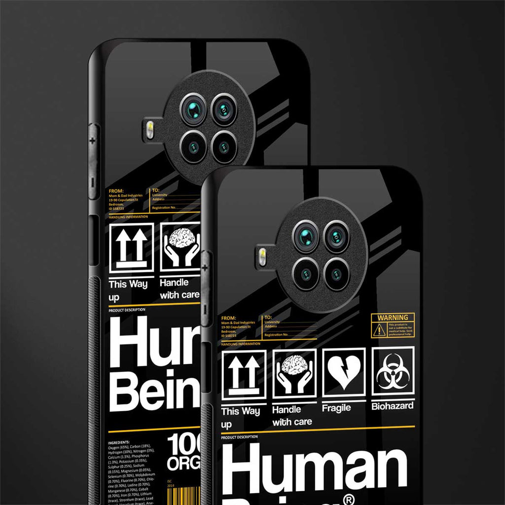 human being label phone cover for mi 10i