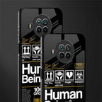 human being label phone cover for mi 10i