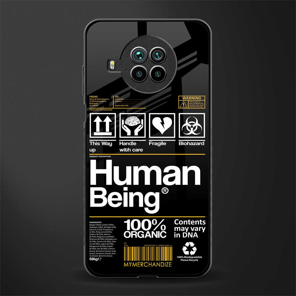 human being label phone cover for mi 10i