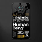human being label phone cover for mi 10i