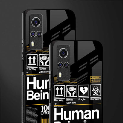 human being label phone cover for vivo y51a
