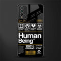 human being label phone cover for redmi 9 power