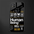 human being label phone cover for poco c31