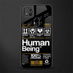 human being label phone cover for redmi 9c