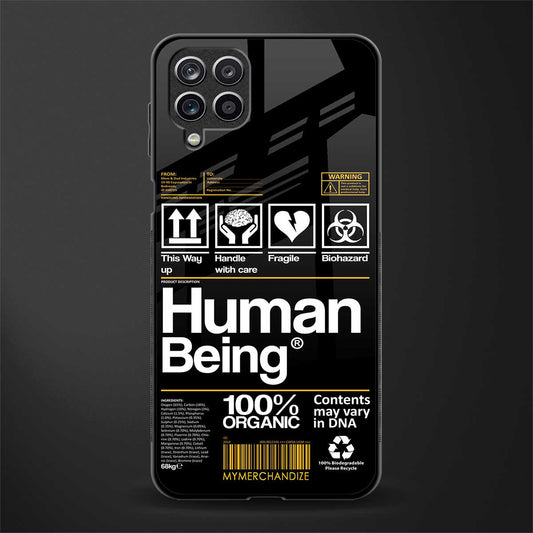 human being label phone cover for samsung galaxy f12