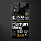 human being label phone cover for samsung galaxy f62