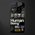 human being label phone cover for realme narzo 30 5g