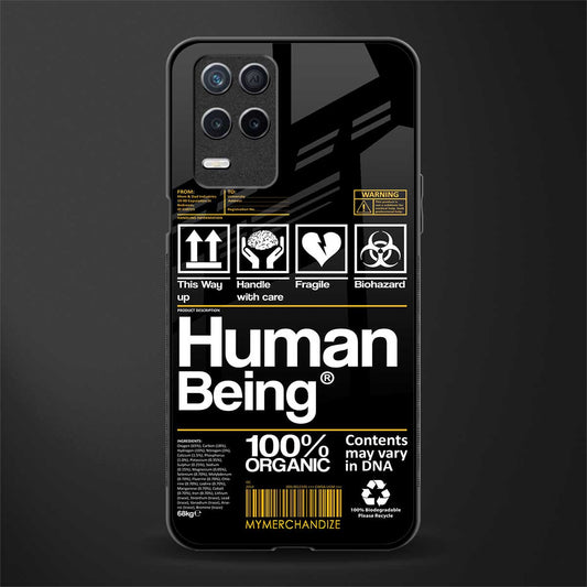 human being label phone cover for realme 8s 5g