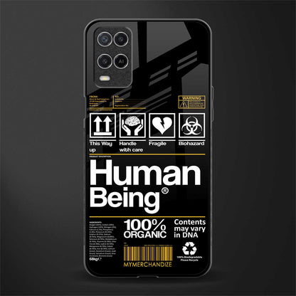 human being label phone cover for oppo a54