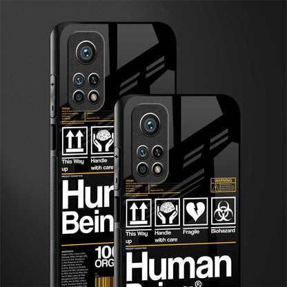 human being label phone cover for mi 10t 5g