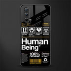 human being label phone cover for oneplus nord ce 5g