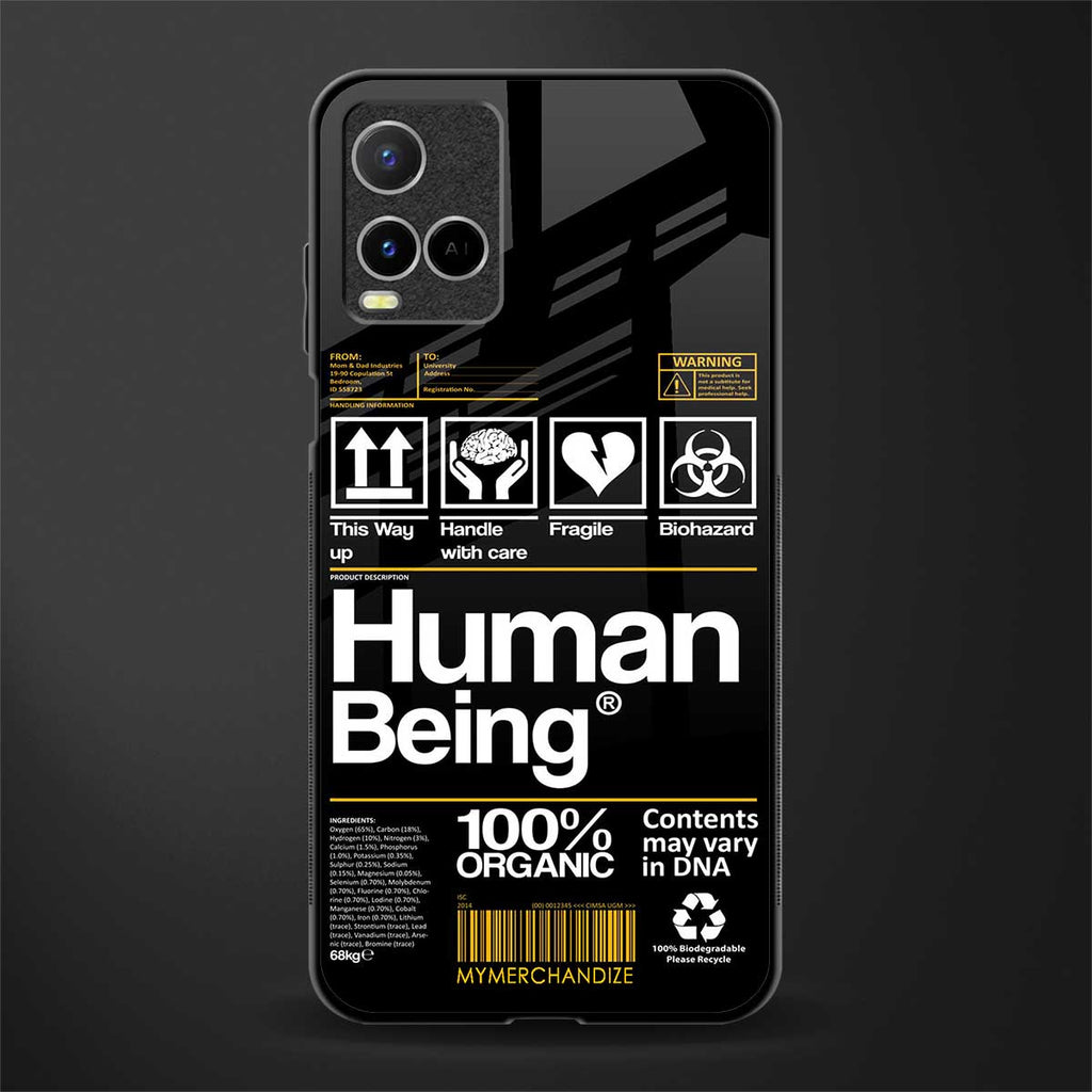 human being label phone cover for vivo y21