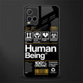 human being label phone cover for vivo y21