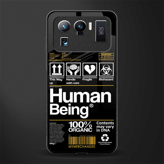 human being label phone cover for mi 11 ultra 5g