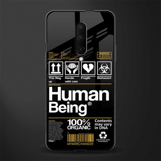 human being label phone cover for oneplus 7 pro