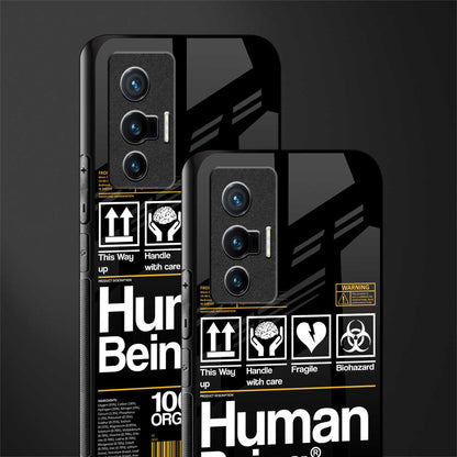 human being label phone cover for vivo x70