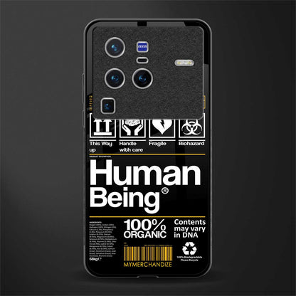 human being label phone cover for vivo x80 pro 5g