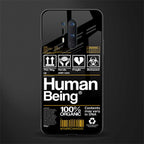 human being label phone cover for oneplus 8 pro