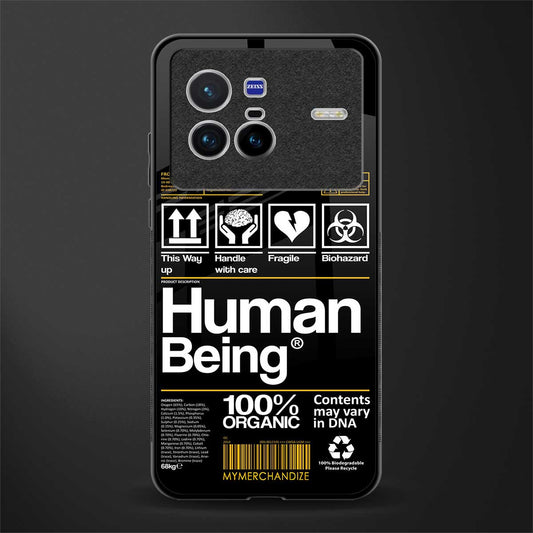 human being label phone cover for vivo x80