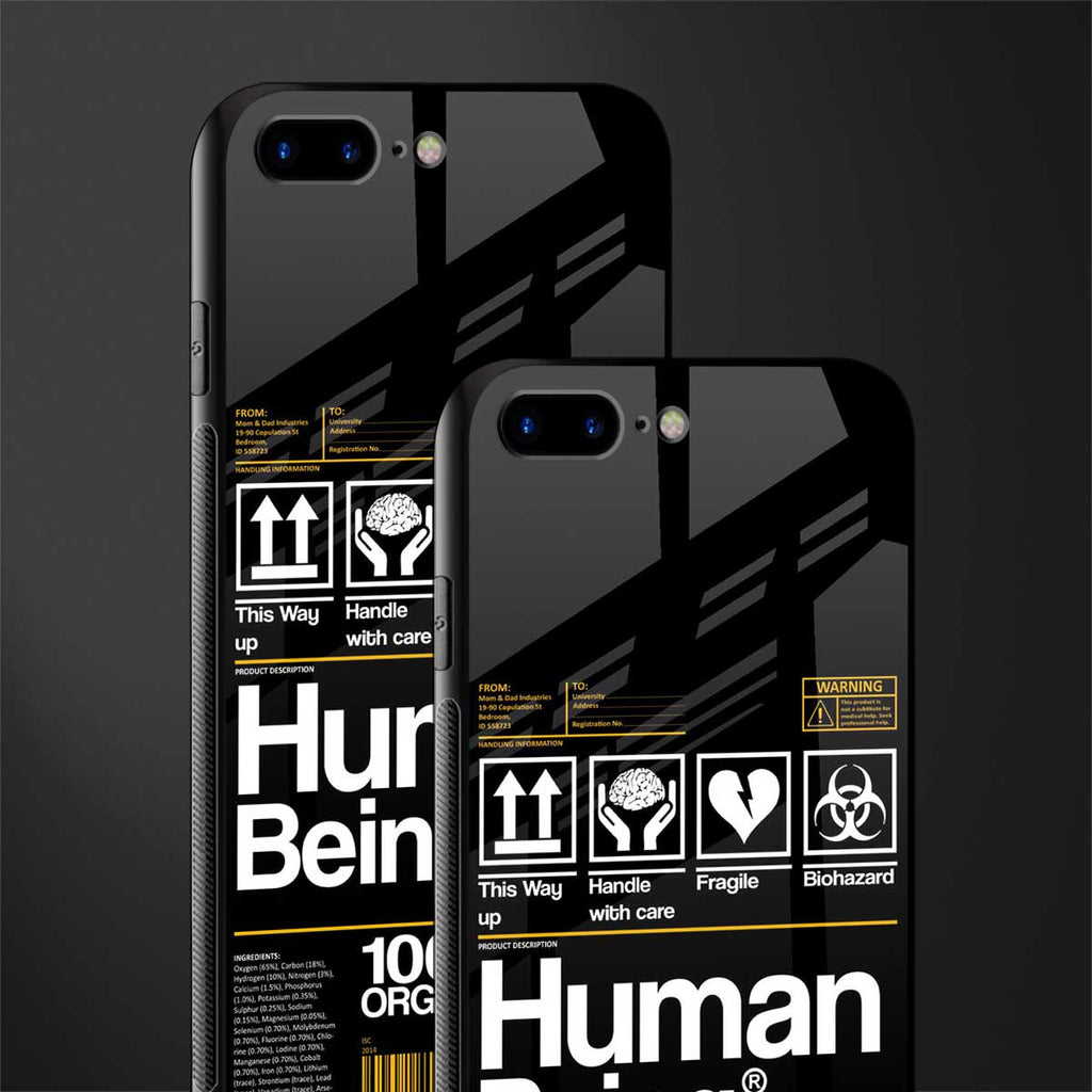 human being label phone cover for iphone 7 plus