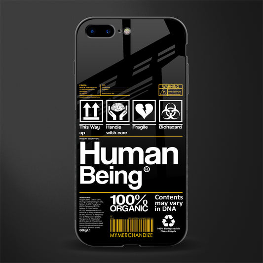 human being label phone cover for iphone 7 plus