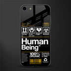human being label phone cover for iphone 7