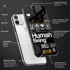 human being label phone cover for samsung galaxy a51