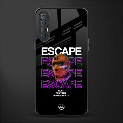 human rights glass case for oppo reno 3 pro