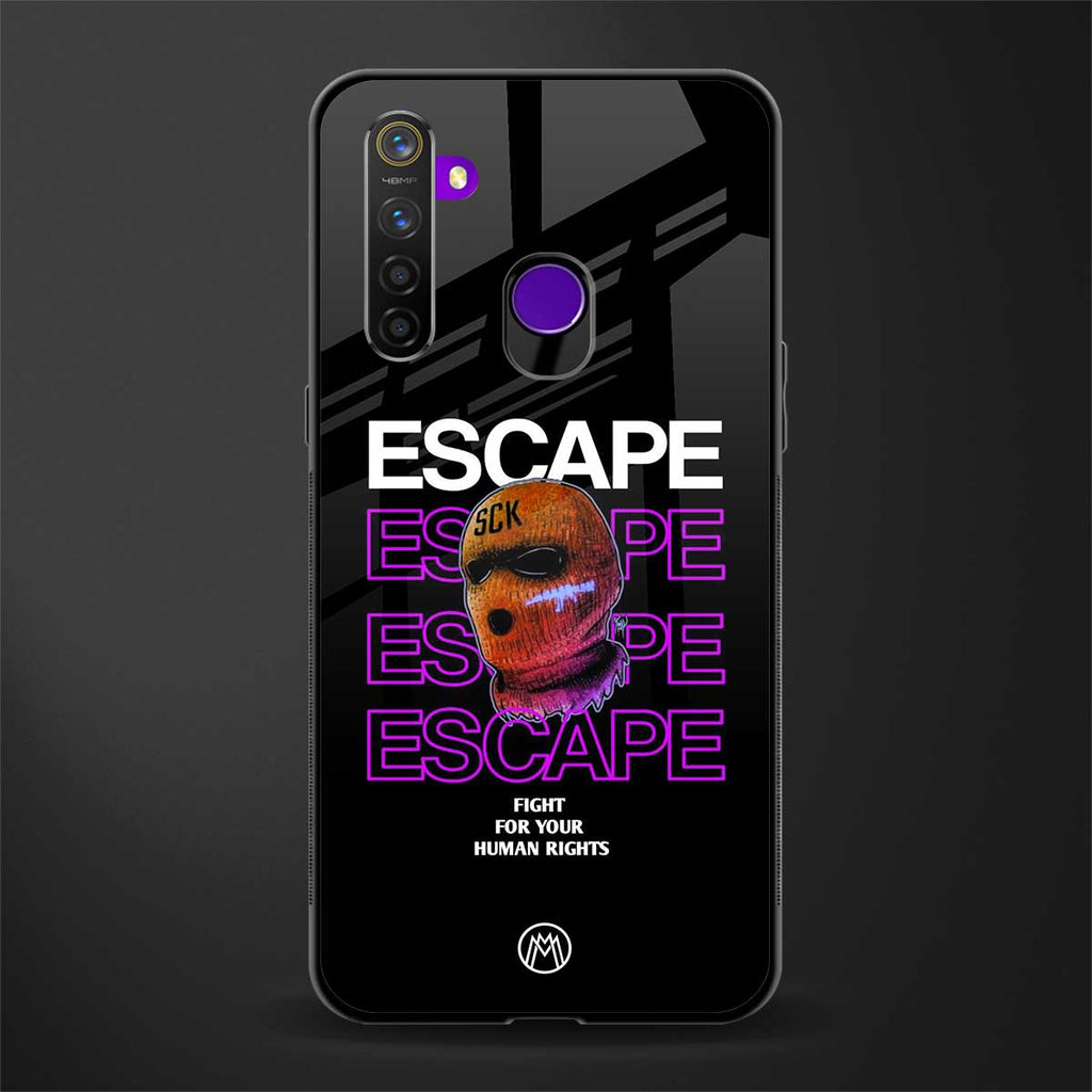 human rights glass case for realme 5 pro