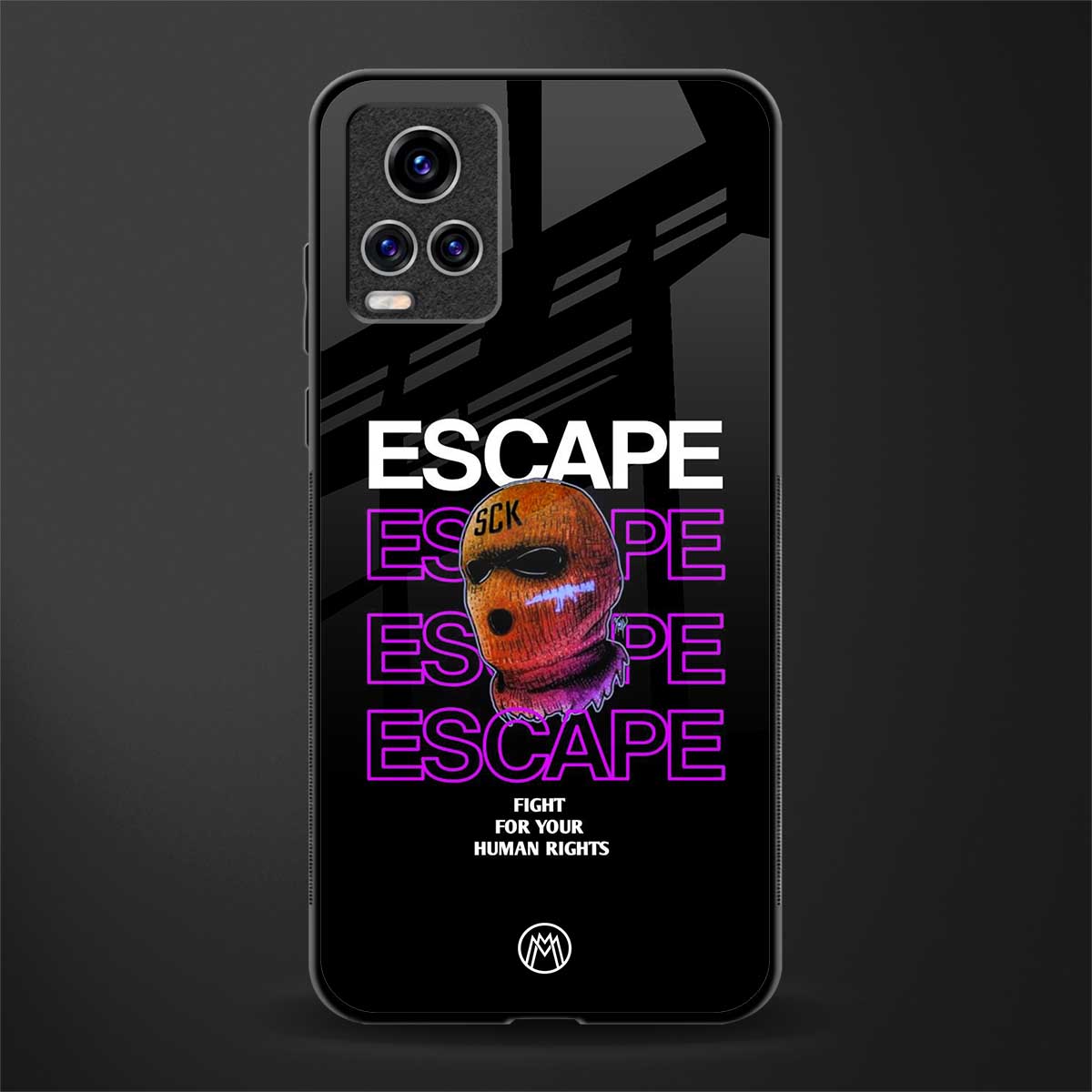 human rights glass case for vivo v20 pro