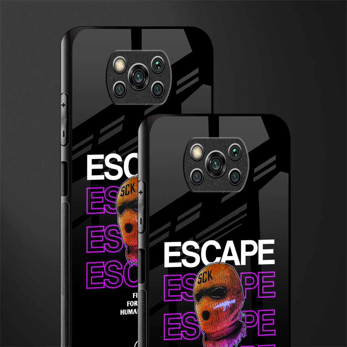 human rights glass case for poco x3 pro