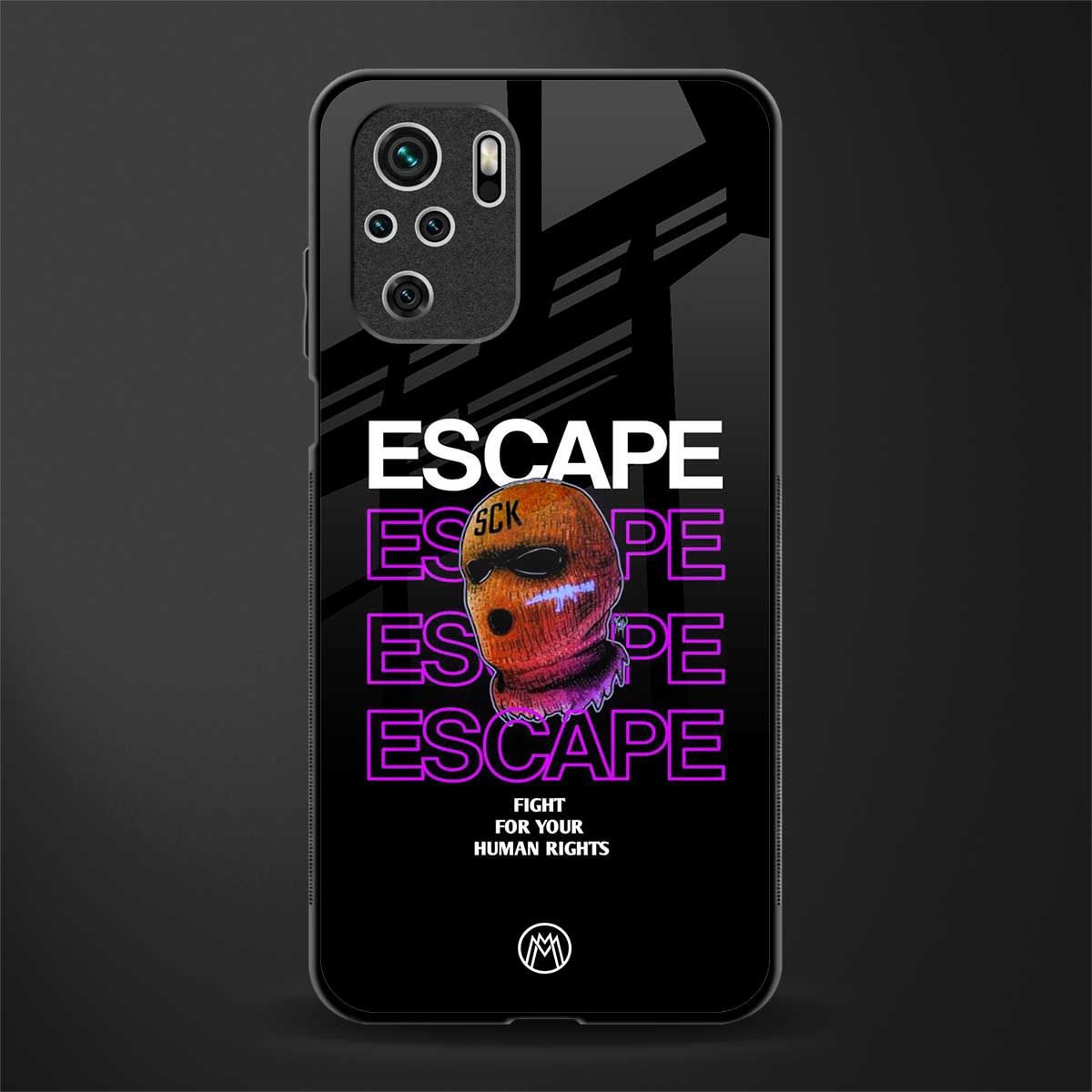 human rights glass case for redmi note 10
