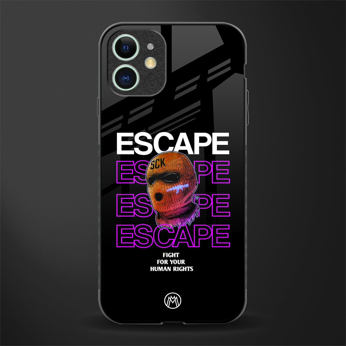 human rights glass case for iphone 11