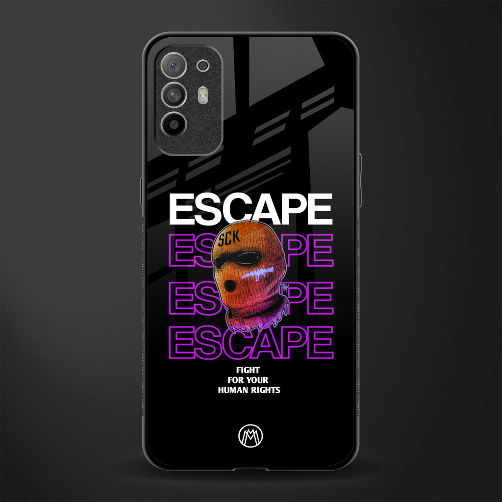 human rights glass case for oppo f19 pro plus