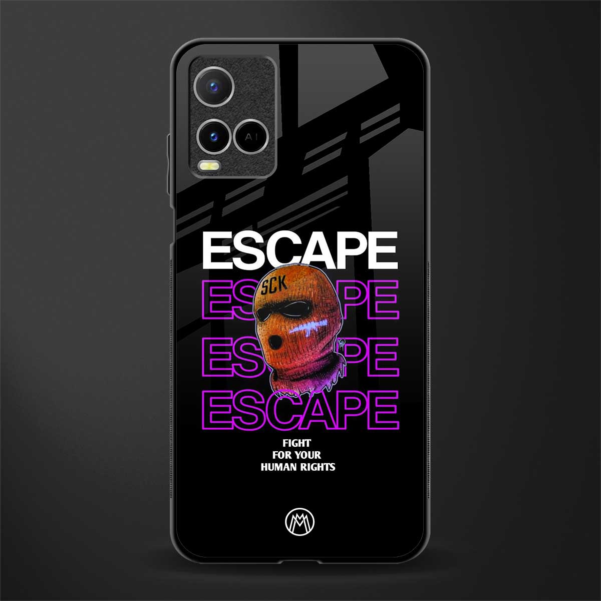 human rights glass case for vivo y33s vivo y33t