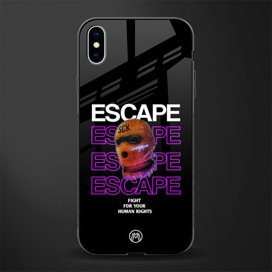 human rights glass case for iphone xs max