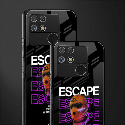 human rights back phone cover | glass case for realme narzo 50a