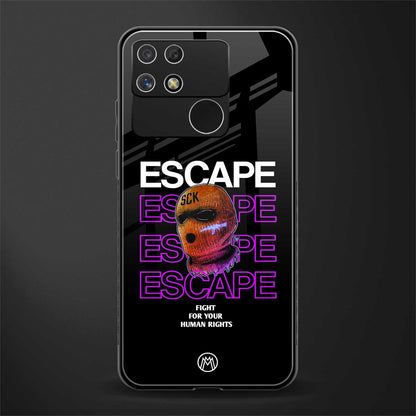 human rights back phone cover | glass case for realme narzo 50a