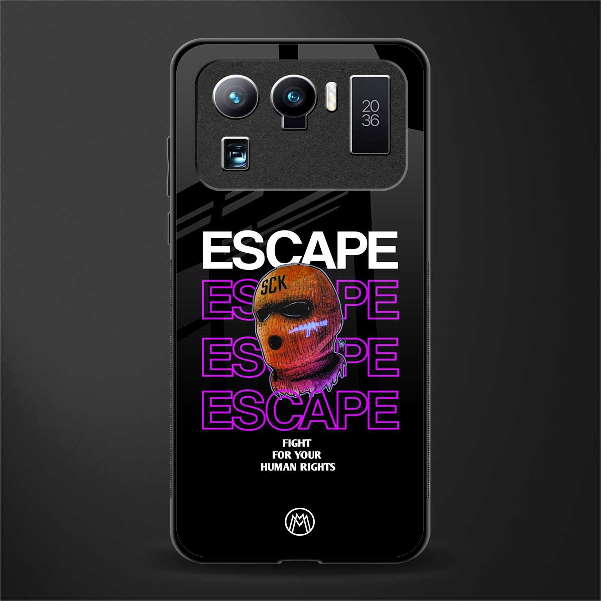 human rights glass case for mi 11 ultra 5g