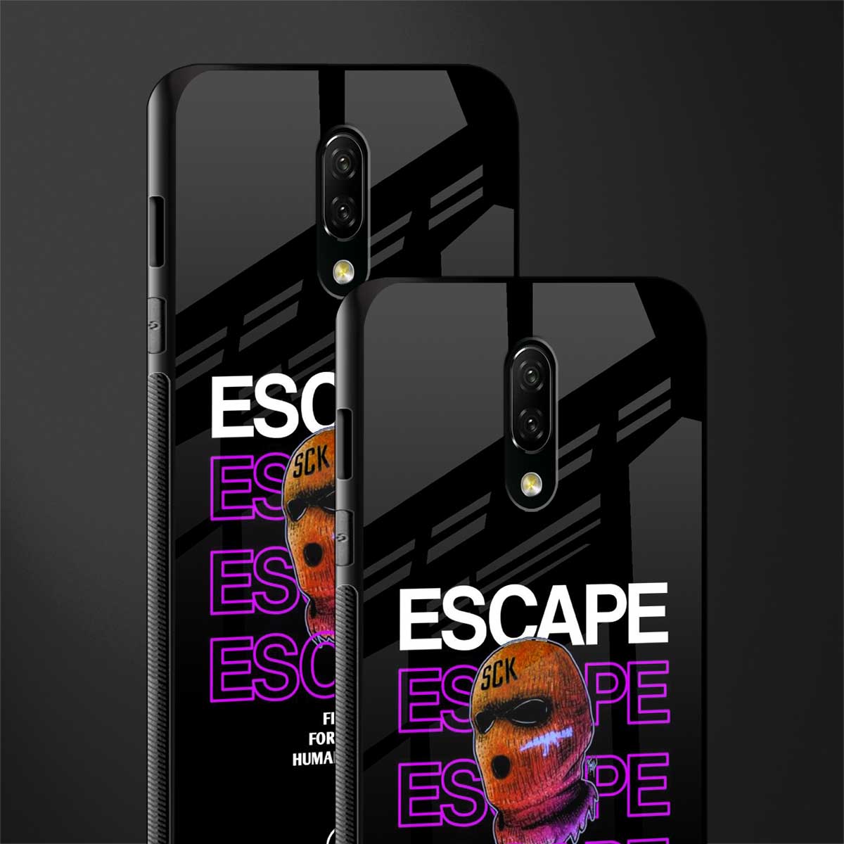 human rights glass case for oneplus 7