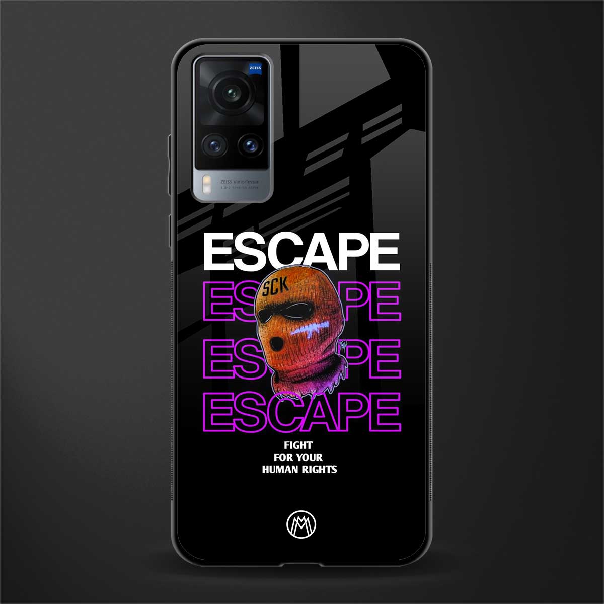 human rights glass case for vivo x60