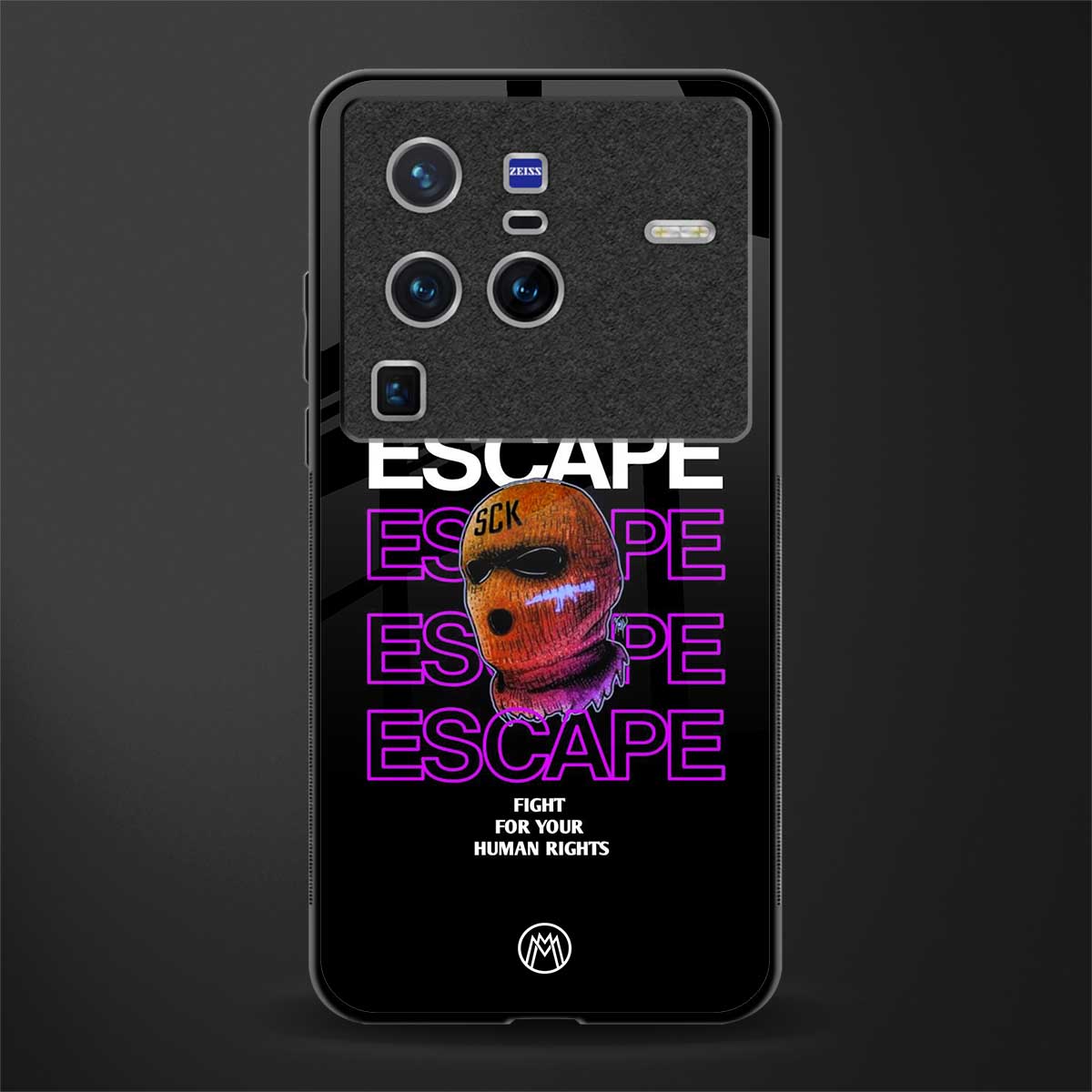 human rights glass case for vivo x80 pro 5g