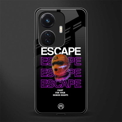 human rights back phone cover | glass case for vivo t1 44w 4g